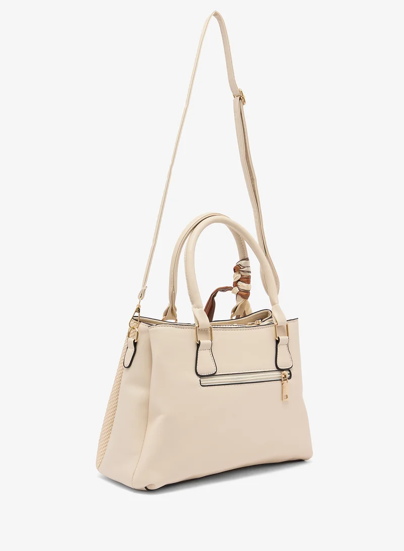 ايلا Top Handle Structured Satchel Bag